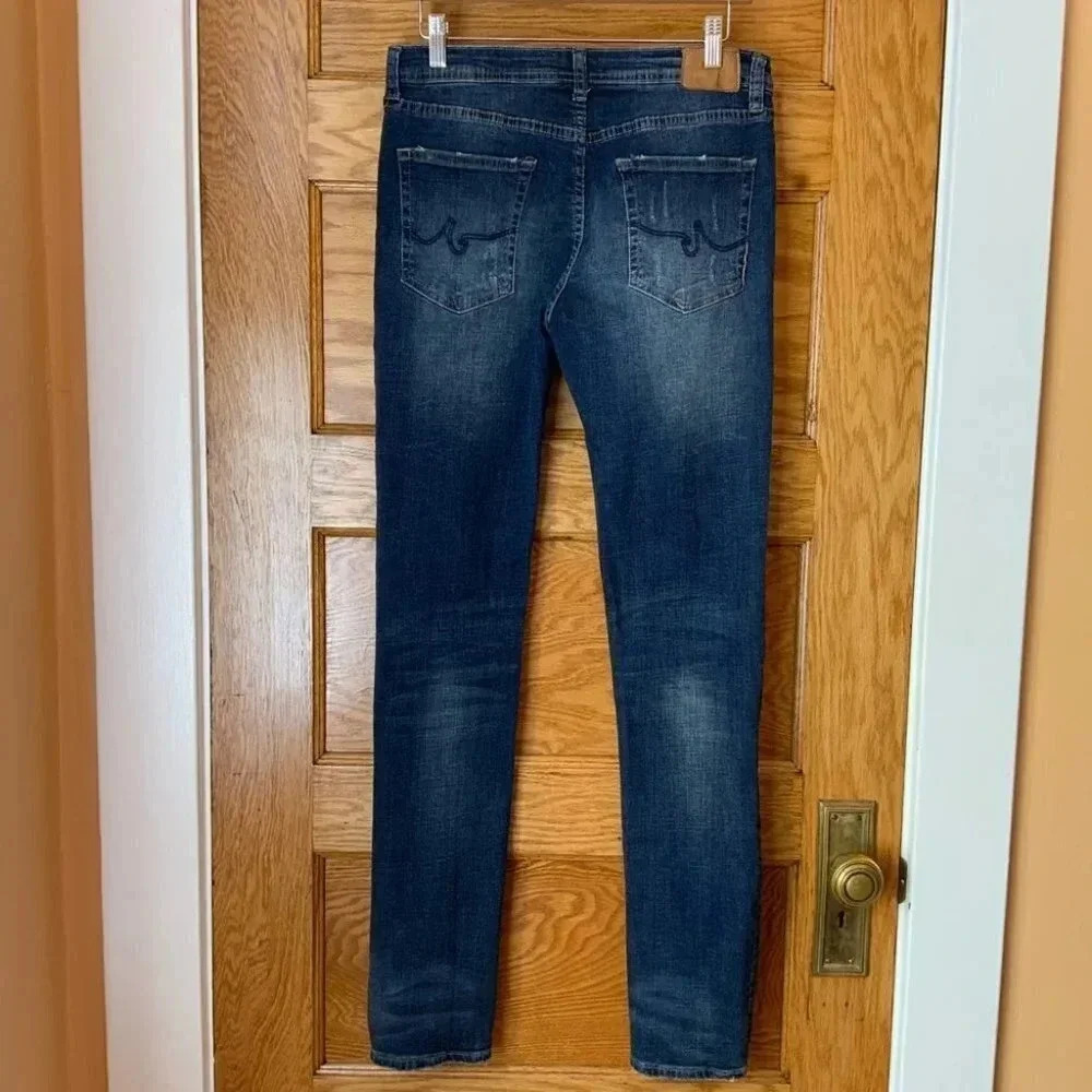 AG Adriano Goldschmied Kids Kingston Skinny Jeans Blue 20 - Picture 4 of 11